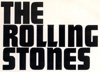 Le logo des Rolling Stones en 1964
